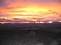 Click to see Cottonwood Mountains sunset
