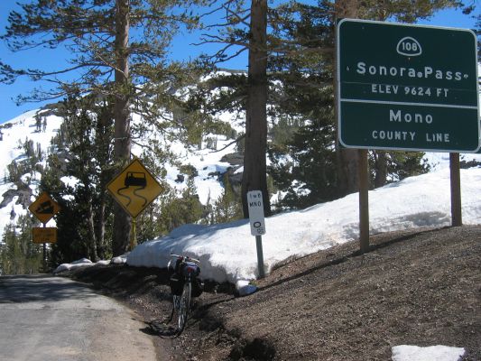 Sonora Pass summit